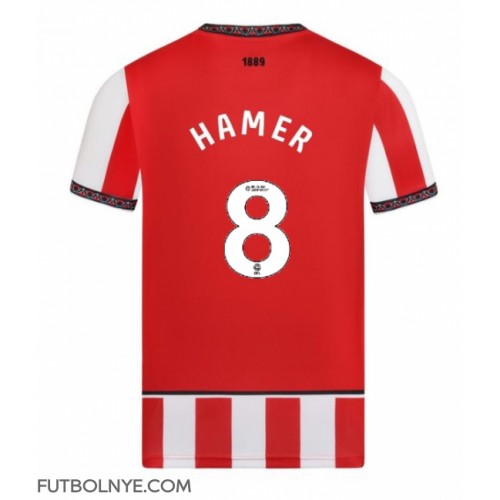 Camiseta Sheffield United Gustavo Hamer #8 Primera Equipación 2025-26 manga corta